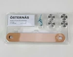 Ikea Osternas Leather Handle Tanned 6" New 2 Pack. Fixed Price $20.41.