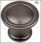 Pack Gliderite 1" Round Deco Cabinet Drawer Knob Satin Pewter 80110-P. Fixed Price $14.88.