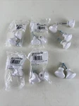 Cabinet Pulls Amerock BP725-30 White Porcelain Look 5/16" Ceramic Knob 14. Fixed Price $40.00.