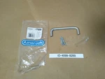 New Amerock Curved Pull, Brushed Dull Chrome, 3-1/2-INCH On Center, BP86726D. Fixed Price $5.90.