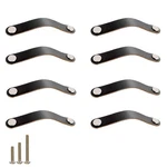 Yusheng 8 Pack Soft Genuine Leather Drawer Pulls Handle,wardrobe Cabinets Kit.... Fixed Price $28.59.