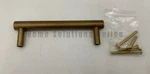 Pottery Barn Linden Drawer Pull Tumbled Brass 4" #9890Q. Fixed Price $15.59.