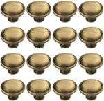 Pack Of 16 Amerock Allison 1-1/4" BP53015-EB Elegant Brass Cabinet Knobs. Fixed Price $8.29.