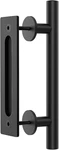 Winsoon 12"SLIDING Barn Door Handles Hardware With Flush Finger Pull Double-side. Fixed Price $25.57.