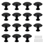 Biaungdo 15 Pack 1INCH Flat Black Kitchen Cabinet Knobs Drawer Dresser Handle.... Fixed Price $13.38.