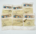 6 Pc Restoration Brass Belwith Ultra Finish Cabinet Knobs Screws 3/4". Fixed Price $29.99.