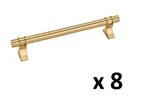 *8* Amerock Davenport 6-5/16 In. Champagne Bronze Cabinet Bar Pull (BP36607CZ). Fixed Price $55.99.