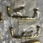 12 Pcs Lg Sourcing 67141 Solid Brass Polished 3" Cabinet Handle Pulls. Fixed Price $30.16.