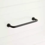 Signature Hardware SH551089SBLK Sidra 6-1/4" Brass Cabinet Pull Satin Black. Fixed Price $10.00.