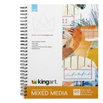 Kingart Mixed Media Paper Pad 11X14 60 Sheets 98LB Spiral Bound Acid-free. Fixed Price $28.88.