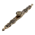 5PCS Knobs Handles With Plate, 10.2" Antique Bronze Cabinet Pulls, Vintage Kn.... Fixed Price $32.58.