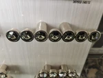 Richelieu Contemporary Swarovski Crystal And Metal Pull. Fixed Price $40.00.