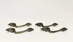 Set Of 4 Amerock Handle, Pull, BP-737-AE Vintage Look Cabinet. Fixed Price $15.72.