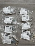 Lot Of 8 Amerock BP55243G10 3-3/4" Center Handle Cabinet Satin Nickel. Fixed Price $40.49.