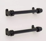 8 Hearth & Hand With Magnolia 3.75" Vintage Cuffed Drawer Pulls Matte Black. Fixed Price $35.00.
