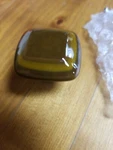 Sietto K-102 Nickel Stratum 1-1/4" Square Cabinet Knob. Fixed Price $16.00.