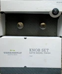 Threshold Knob Satin Nickel Finish, 10 Pack. Fixed Price $14.99.
