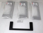 Lot Of 4 Richelieu BP7199160900 Contemporary Metal Pull 160MM C2C Matte Black. Fixed Price $29.74.