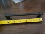 Brass Adjustable Bar Kitchen Cabinet Pull Matte Black 1-3/8" To 6" 10 Pieces!. Fixed Price $25.00.