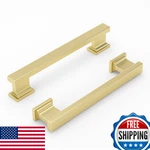Banqin 20-PACK Gold 5IN Hole Center Cabinet Handles Kitchen Drawer Pulls & Knobs. Fixed Price $107.48.