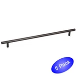 *5 Pack* Cosmas Cabinet Hardware Oil Rubbed Bronze Euro Bar Pull #305-224ORB. Fixed Price $21.45.