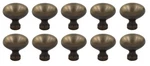 10 Pack Belwith Keeler Power & Beauty 3/8" Oval Cabinet Knob P9176-9013. Fixed Price $45.80.