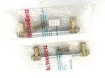 Lot Of 2 Richelieu Center 3.75." Cabinet Pull - Two Toned Art Deco Nos. Fixed Price $12.34.