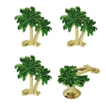 Whagaay Palm Tree Cabinet Knobs 4 Pcs Zinc Alloy Green. Fixed Price $21.16.