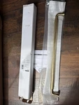 Amerock BP37690BBZ Collet 18" Appliance Pull Golden Champagne. Fixed Price $120.00.