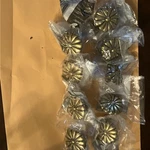 Belwith Solid Brass Cabinet Pull P8098-LP Hickory Manor 1-3/4 Nos 10 Pcs BR1. Fixed Price $35.00.
