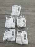 Lot 5 Amerock BP36811MB 1-1/4" Center Finger Cabinet Matte Black. Fixed Price $44.99.