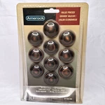 Amerock 1-3/8" Diameter Ring Knob Oil Rubbed Bronze TPK1586-ORB 10-PACK New. Fixed Price $19.99.