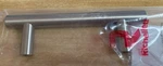 6 New Richelieu Contemporary Pull Brushed Nickel Finish 3-1/4 To Ctr W/screws. Fixed Price $19.99.