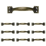 Dahszhi 10PCS 6 Rustic Gate Handle Pulls Vintage Utility Inch, Bronze. Fixed Price $18.98.