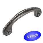 *5 Pack* Cosmas Cabinet Hardware Weathered Nickel Rope Handle Pulls #4114WN. Fixed Price $10.18.