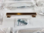 Asidrama 20 Pack 5 INCH(128MM) Hole Centers Champagne Bronze Kitchen Cabinet Han. Fixed Price $41.99.