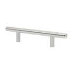 Rok Pack Hardware 4-1/4" (108MM) Hole Modern Bar Style Brushed Nickel Kitc.... Fixed Price $62.60.
