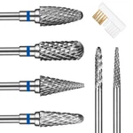 Gjinxi 6 Pack Professional 3/32 Inch Nail Drill Bits Set Tungsten Carbide Cut.... Fixed Price $19.25.