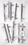 Lot Of 10 Berenson Modern 5-1/16" Center Bar Cabinet Drawer Pulls. Fixed Price $23.19.