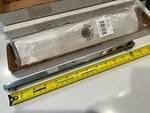 Set Of Top Knobs M1839 Square 12" Center Cabinet Pulls - Chrome. Fixed Price $65.00.