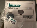 Laurey 34526 Polished Chrome 1/4 Modern Knob Brand New Box Of 23 Pcs. Fixed Price $24.90.