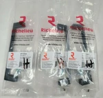 New 3 Richelieu Matte Black Metal Cabinet Drawer Handle 4 Inch Pull BP1076900. Fixed Price $6.99.