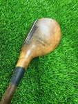 Antique Vintage Cann & Taylor Edinburgh, Scotland Hickory Shafted Metal Face Bra. Fixed Price $150.00.