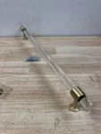 Signature Hardware 450370 18" Beryn Acrylic Appliance Pull - Satin Brass. Fixed Price $108.99.