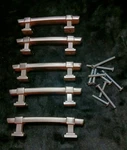 Lot Of 5 Liberty P28890C-SN-CP 3" Cc Satin Nickel Webber Drawer & Cabinet Pull. Fixed Price $9.99.