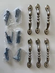 Amerock Drawer Pulls Cabinet Handles Lot Of 6 Burnished Silver Traditions 1303-1. Fixed Price $22.99.