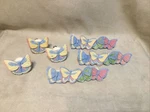 Rare Vintage Vicki Lane C2000 Butterfly Cabinet Drawer Knobs Pulls. Fixed Price $25.99.