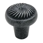 Amerock BP5266-WID Wrought Iron Dark 1/4" Mushroom Cabinet Knob Pulls Cyprus. Fixed Price $7.05.