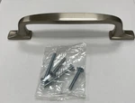 Amerock Highland Ridge 5-1/16" (128MM) Pull BP55319G10 Satin Nickel 10PK. Fixed Price $72.89.