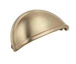 Amerock Cup Pulls 3 (76 Mm) Center-to-center Golden Champagne Cabinet .... Fixed Price $28.94.